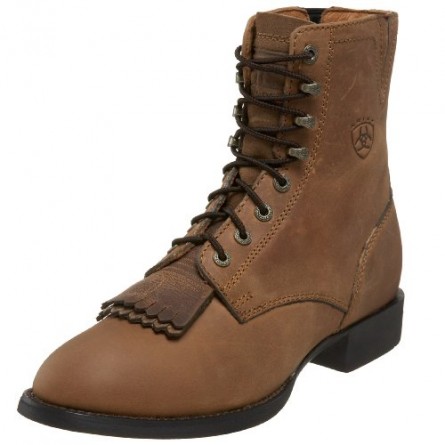 ariat women's heritage western boots distressed brown