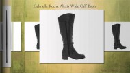 Gabriella Rocha Alexis Wide Calf – Boots For Thick Calves – Extra Wide Calf