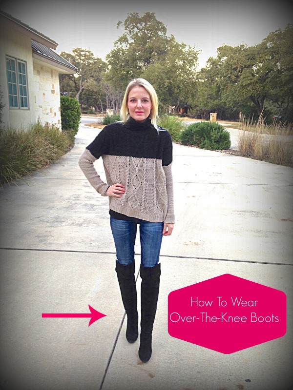 How To Wear Over The Knee Boots