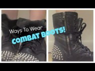 Ways To Wear Combat Boots