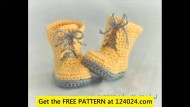 crochet boots for women