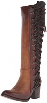 Freebird Women’s Wyatt Harness Boot, Cognac, 9 M US