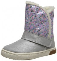 Stride Rite Dixie Boot (Toddler/Little Kid),Silver,8.5 M US Toddler