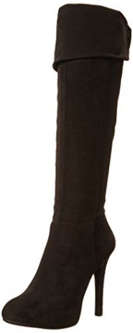 Jessica Simpson Women’s Audrey Dress Boot, Black, 8 M US