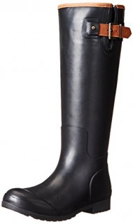 Sperry Top-Sider Women’s Walker Haze Rain Boot, Black, 6 M US