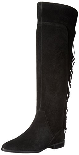 Aldo Women’s Cyndy Western Boot, Black, 7.5 B US