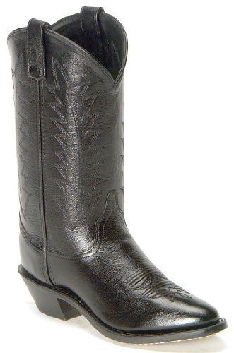 Old West Women’s Corona Cowgirl Boot Medium Toe Black 7 M US