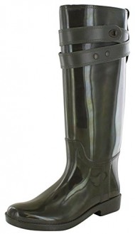 Coach Talia Women’s Waterproof Rubber Rainboots Boots Green Size 10