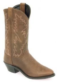 Old West Women’s Distressed Leather Cowgirl Boot Distressed 9 M US