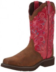 Justin Boots Women’s Gypsy Collection 12″,BAY APACHE GYPSY-BROWN,8.5B