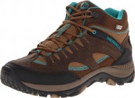 Merrell Women’s Salida Mid Waterproof Hiking Boot,Dark Earth,5 M US