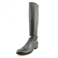 Michael Kors Arley Riding Boot Womens Size 8 Black Leather