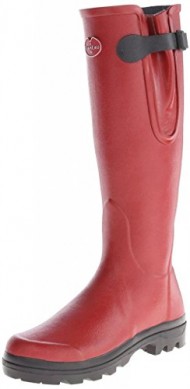 Le Chameau Women’s LD Vierzon Rubber Boot,Carmine Red,8 M US