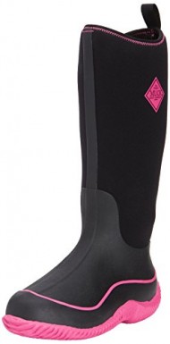Muck Boots Women’s Hale HAW-404,Black/Pink,US 8 M
