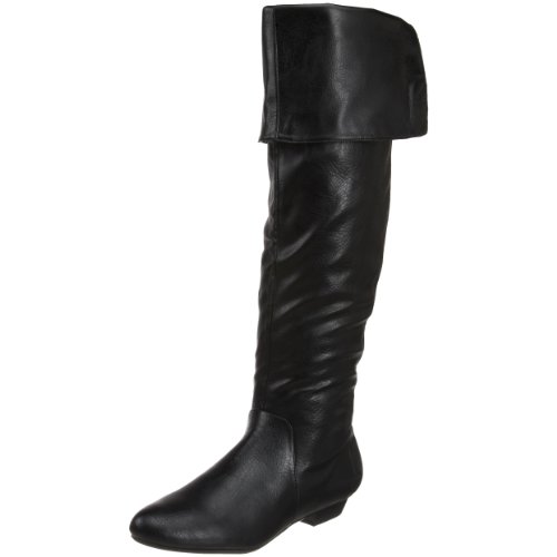 Madeline Women’s Ruthie Flat Boot,Black,9.5 M US