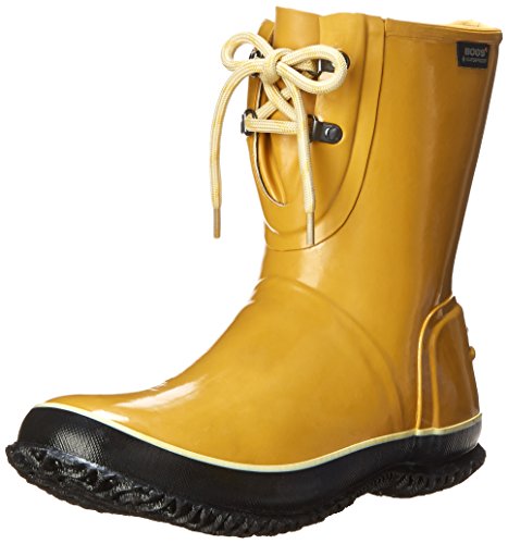 Bogs Women's Urban Farmer 2 Eye Lace Waterproof Boot, Mustard, 10 M US ...