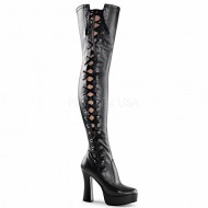Pleaser Women’s Electra 3050 Boots,Black,9 M