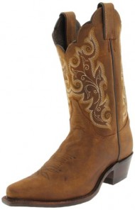 Justin Boots Women’s U.S.A. Classic Western 10″ Boot Narrow Square Toe Leather Outsole,Bay Apache,8 C US