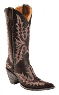 Old Gringo Women’s Sharon Stitched Cowgirl Boot Pointed Toe Chocolate 11 M US