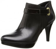 Bandolino Women’s Cambria Leather Boot,Black,10 M US