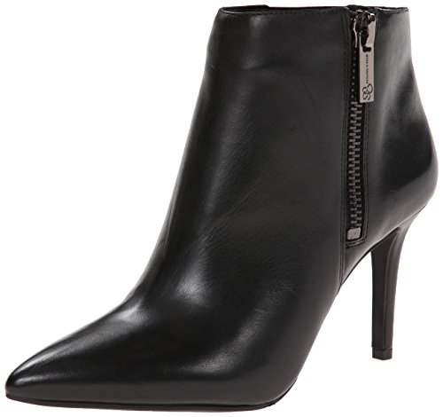 Jessica Simpson Women’s Lafay Boot, Black Leather, 9.5 M US