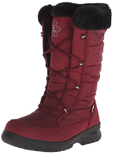 Kamik Women's Newyork2 Insulated Winter Boot, Dark Red, 9 M US | Pretty ...