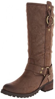 Penny Loves Kenny Women’s Edge Riding Boot, Brown Matte, 6.5 M US