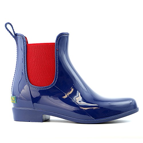 Lauren Ralph Lauren Women’s Tally Rain Booties Boots Shoes Blue Sz 10