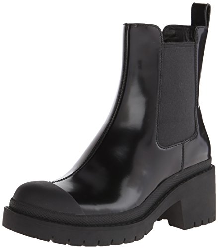 Marc by Marc Jacobs Women’s Dipped Chelsea Boot, Black, 38 EU/8 M US
