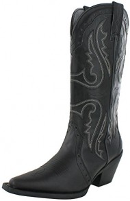 Nomad Trigger Women’s Western Cowboy Boots Black Size 6