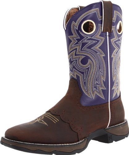 Durango Women’s Flirt With Durango 10 inches Saddle Western Shoe,Twilight N’ Lace,7 M US