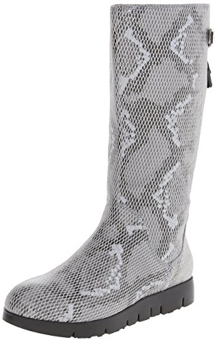 TSUBO Women’s Eilis Snake Rain Boot,Charcoal,6.5 M US
