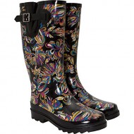 Sakroots Women’s Rain Boots, 6, Multi