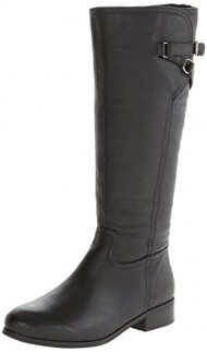 Trotters Women’s Lucky Riding Boot,Black,9 N US