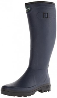 Le Chameau Women’s Country LD Rubber Boot,Navy Blue,8 M US