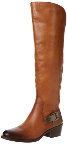 Vince Camuto Women’s Bedina Riding Boot,Western Brown,6 M US