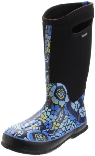 Bogs Women’s Classic High Lanai Rain Boot,Blue,6 M US