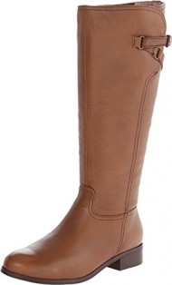 Trotters Women’s Lucky Too Riding Boot,Cognac,7 M US