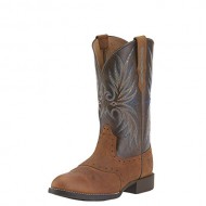 Ariat Western Boots Womens Heritage Saddle Vamp 9 B Root Beer 10015322