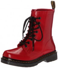 Dr. Martens Women’s Red Drench 8 Eye Boot 7 F(M) UK