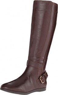 Nine West Women’s Toxicatn Brown Leather Boot 10 M