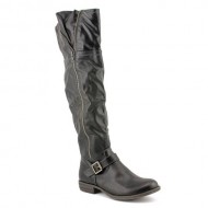 American Rag Women’s Ikey2 Over The Knee Round Toe Boot in Black Size 7