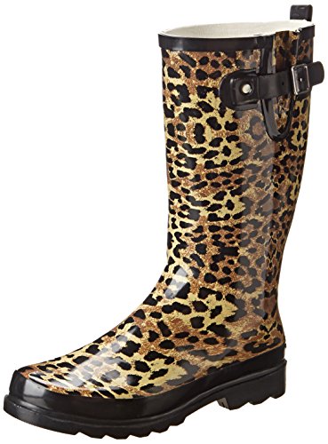 Western Chief Women’s Leopard Exotic Rain Boot,Tan,6 M US - Pretty In ...