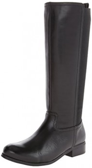 Trotters Women’s Lucia Riding Boot,Black,12 M US