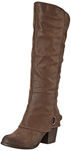 Fergalicious Women’s Lexy Western Boot,TAUPE , 9 M US