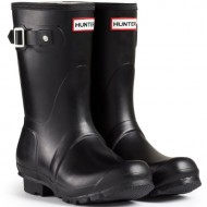 Women’s Hunter Boots Original Short Snow Rain Boots Water Boots Unisex – Black – 7