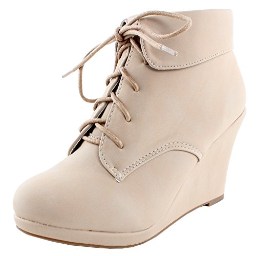 Top Moda Womens Max-35 Wedge Ankle Booties | Pretty In Boots | Fabulous ...
