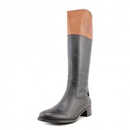 Franco Sarto Chipper Womens Size 8.5 Brown Leather Fashion Knee-High Boots