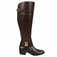 Vince Camuto Women’s Basira Wide Calf,Burly Brown Pull Up,US 6.5 M