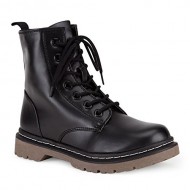 Marco Republic Navigator Womens Military Combat Boots – (Black) – 8.5